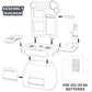 Pretend Cooking Food Play Dinnerware Set
