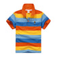 Stripes Short Sleeve Polo Shirt