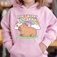 Adorable Capybara Bubble Tea Hoodie for Girls