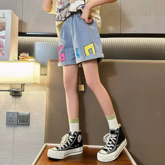 Casual Loose Denim Shorts for Summer Vibes