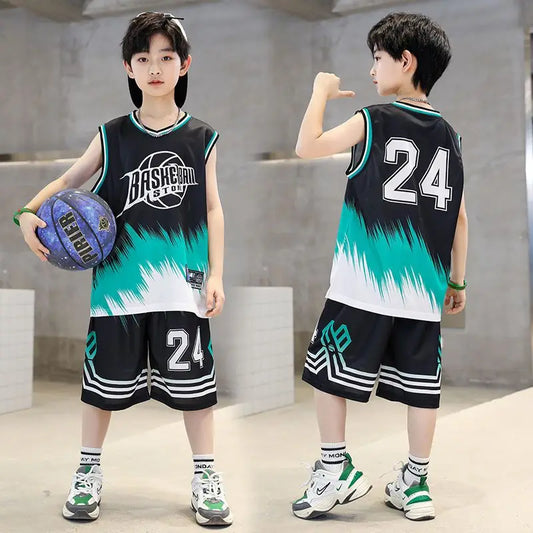 Boys Quick Dry Basketball Set