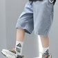 Light Denim Shorts for Breezy Summers