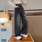 Vintage Wide Leg Jeans for Girls