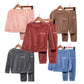 Ultra Soft Coral Velvet Kids Pajama Set