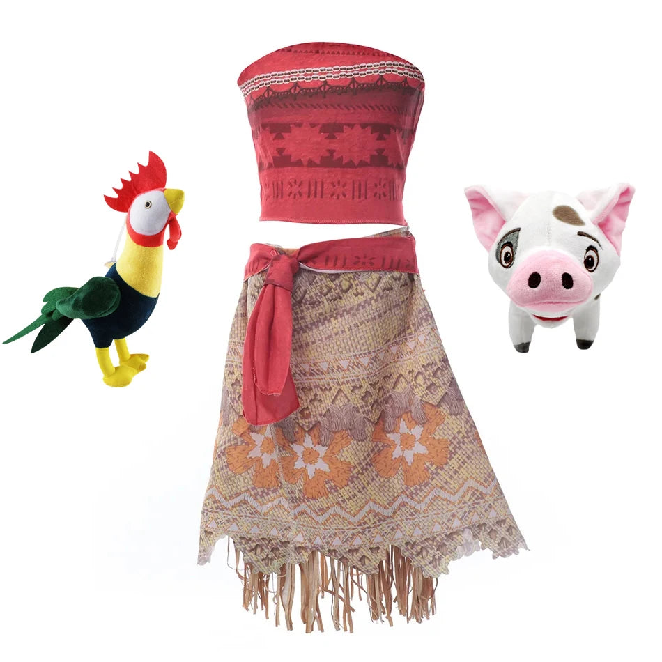 Moana Princess Costume Set