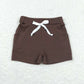 Elastic Waist Cotton Shorts